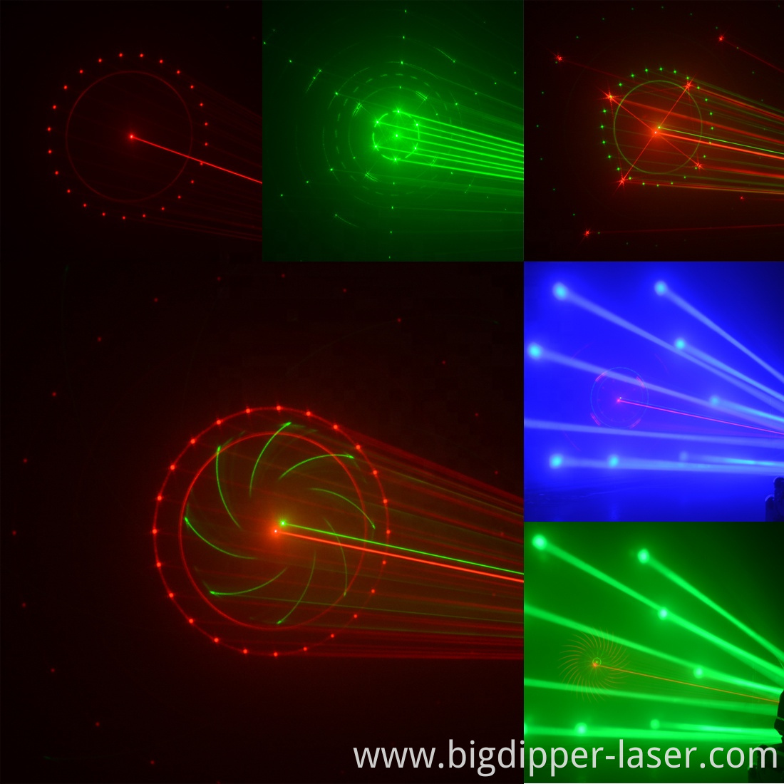New Coming LED Moving Spider light +R/G Laser light Big Dipper
